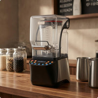 Commercial Blender Self-Cleaning Sound-Dampening Blender Touch Buttons for Bar