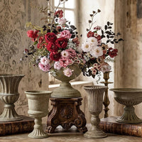 5 Pieces Urn Vase Centerpiece Decor Vintage Urn Vase for Tabletop