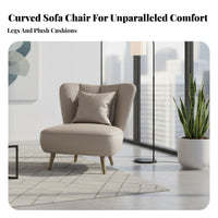 4 Pieces Office Reception Seating Business Design Commercial Furniture Minimalist Design Long-Lasting for Lobby, Waiting Room
