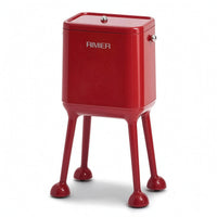 Garbage Bin with Legs Rectangular High-Legged Trash Bin Space-Saving