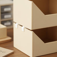 3 Pieces DIY Accessory 1:12 Scale Storage Container Realistic Details Miniature Stackable Storage Box Sturdy Dollhouse Organizer Bin Set for Dioramas, Craft Projects