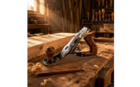 Small Hand Plane Portable Manual Wood Planer Adjustable Blade Carpentry Planer for Carpenters