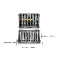 Screw Extractor Set, High Hardness Bolt Remover, Damaged Screw Removal Tool for Workshop, DIY Projects, Mechanical Repairs