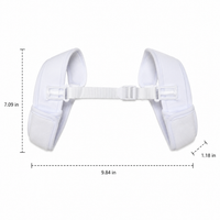 Clavicle Brace Adjustable Shoulder Brace for Collarbone Fracture Recovery Nylon