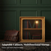 Modular Storage Cube Customizable Layout Interlocking Cube Organizer Retro