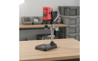 6-Speed Adjustable Precision Benchtop Drill Press Copper Wire Engine Industrial Grade Drill Press Solid Metal Structure Small Drilling Machine for Professionals, DIY Enthusiasts, Garage, Home