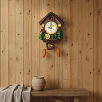 Musical Cuckoo Wall Timepiece Hourly Chime Cuckoo Wall Timepiece Creative Shape