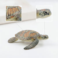 Sea Turtle Model Realistic Sea Turtle Figure Miniature Toy for Desk Decor