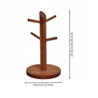 Kitchen Cup Rack Multi-Functional Tree Branch Jewelry Holder Space Saving