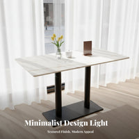 Dining Booth Set Minimalist & Aesthetic Cafe Furniture Long-Lasting Construction Easy to Clean for Business Owners