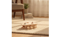 Pouncing-and-Play Cat Toy Mental Enrichment Cat Activity Toy Engaging for Cats, Kittens, Solo Activity