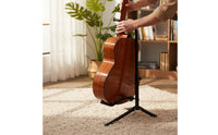 Universal Fit Vertical Guitar Stand Padded Protection Triangular Guitar Stand Adjustable Height for Guitarists, Musicians, Home, Studio, Stage