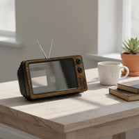 Retro TV Phone Magnifier Blue Light Reduction Electronics Accessory for Tabletop
