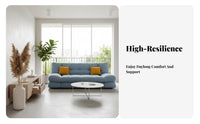 etherealLike Design Pull-extendable Couch Bed with Drawer Space-Saving Pull-extendable Sleeper Loveseat Multi-Functional Living Room Furniture doubleUse for Apartment Dwellers, Students, Homeowners, Office