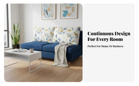 space-efficient Design Armless Two-Seater Space-Saving Armless 2-Seater Bench Minimalist Look Loveseat Sturdy Construction for Apartment Dwellers, Business Owners, Living Room, Coffee Shop, Reception Area, Bedroom