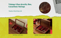 Wooden jewelry organizer for women