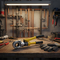 Manual Pipe Press Tool Heavy Duty Hydraulic Crimping Portable Case
