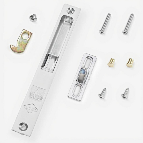Sliding Pane Security Lock, Aluminum Alloy Hook Latch with security-theftTheft Function, Easy to Install, for Home Patio Door, Pane