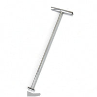 Manhole Cover Lifter Stainless Steel Lifting Hook with T-Handle T-Handle Hook Heavy-Duty Rust-Resistant for Maintenance Workers