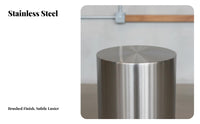 Metal Cube Seat Industrial Design Commercial Furnishing Minimalist Design