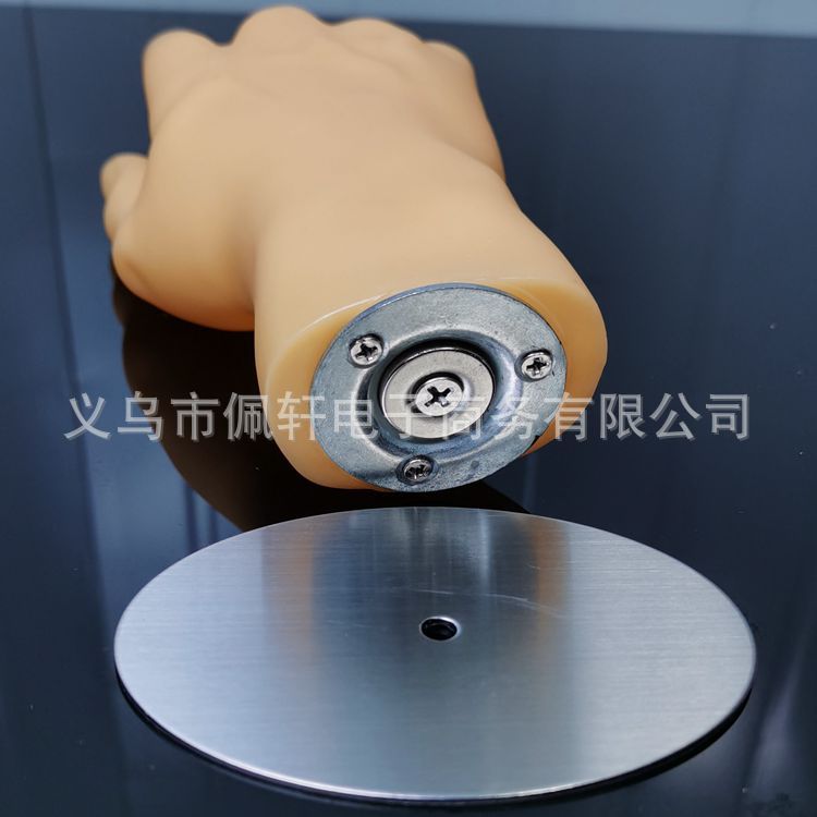 Realistic Skin-Tone Matte Curved Hands Display Props for Jewelry