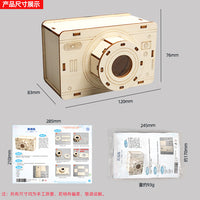 照相机模型中小学生diy手工科学实验套装儿童拼装 科技小制作教具
