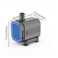 Quiet Underwater Pump for Aquariums, Ponds, Hydroponics