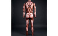 Printed Muscle Suit High Neck Muscle Bodysuit Adult Clothing for Cosplay