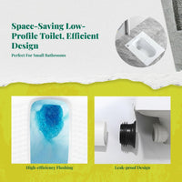 Water-saving ceramic toilet