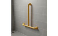 Triangular Washroom Grab Bar Accessible Anti-Slip Shower Handle Wall Mounted Assist Handle for Elderly, Seniors