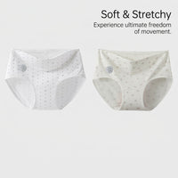 Women's High Waisted Knickers with Extended Gusset for Enhanced Coverage, 100% Breathable Multipack Postpartum C Section Design