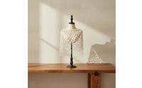 Tabletop Mannequin Stand Adjustable Mannequin Torso with Stand Solid for Studio