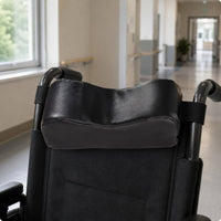 Wheelchair Headrest Contoured Mobility Aid Leather-Like