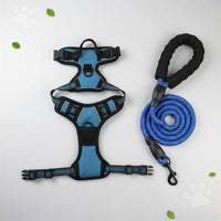 Dog Harness and Leash Set Easy Control Handle No-Pull Dog Harness for Large Dogs