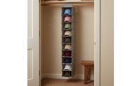 10 Layer Hanging Storage Bag Easy to Reach Hanging Hat Organizer for Closet