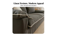 CumulusShaped Sofa Nordic design Living Room Seating Removable and cleanable Cover Couch for Apartment Dwellers, Homeowners, Lounge Area