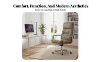 Reclining Task Chair with Footrest Ergonomic Design Office Furniture for video game enthusiasts