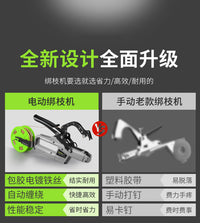 五金园林葡萄绑枝机番茄绑蔓机黄瓜绑蔓枪tapener绑枝器 tapetool