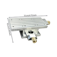 Manual Cross Slide Precision Cross Slide Table Compact Positioning Stage for Hobbyists, Drill Press