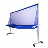 Table Tennis Ball Collection Net with Wheels Table Tennis Collector Net Extra