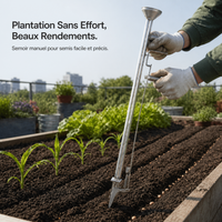 Manual Seeder Planter for Peanuts, Soybeans, and Sunflowers
