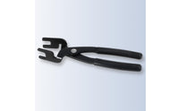Petrol Line Disconnect Pliers Black Metal Petrol Line Disconnect Tool Non-Slip Handle Forked Jaw Pliers