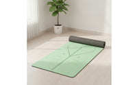 Non-Slip Exercise Mat Textured Fitness Mat Easy to Clean Lightweight for Yogis, Dancers