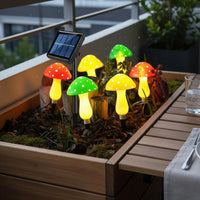 Solar Toadstool Lights Auto On/deactivate Toadstool Garden Stake Lights