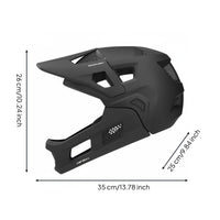 Mountain Bike Full Face Helmet Breathable Full Face Mountain Bike Helmet