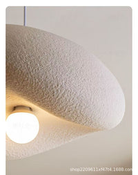 Cloud Pendant Light Wabi-Sabi Style for Hotel, Restaurant, Bar, Loft Living Room