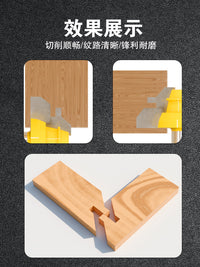 Woodworking Router Bit Set for Joinery, 45-Degree, Edge Profiling, Trimmer, Carving