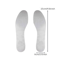 Stainless Steel Insole Long-Lasting Puncture-Resistant Insole Steel Shoe Insert Non Deforming Foot Protection Light Gray