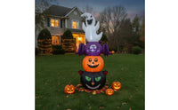 Inflatable Stack Stacked Inflate Ghost Yard Ghost Decoration Tall for Porch