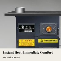 Smokeless Cast Iron Gas Burner